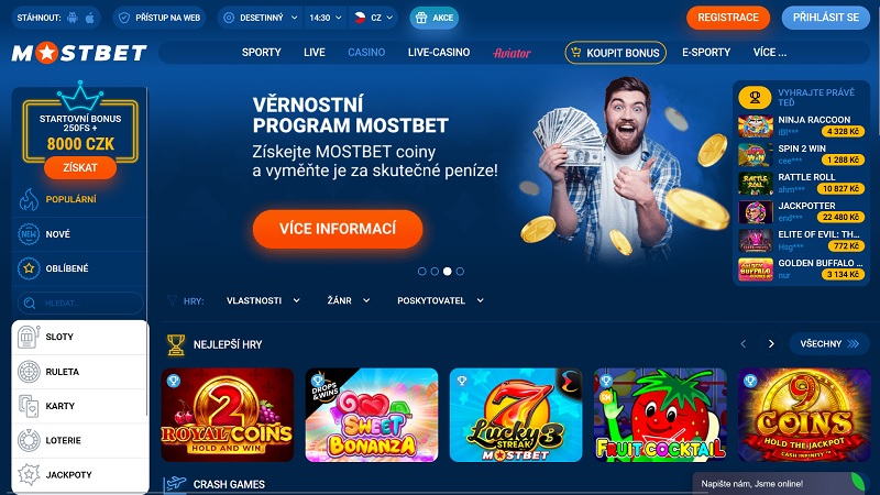 Rozmanité Sloty V Online Kasínu Mostbet: Co Nabízíme A Jak Vybrat Ten Správný