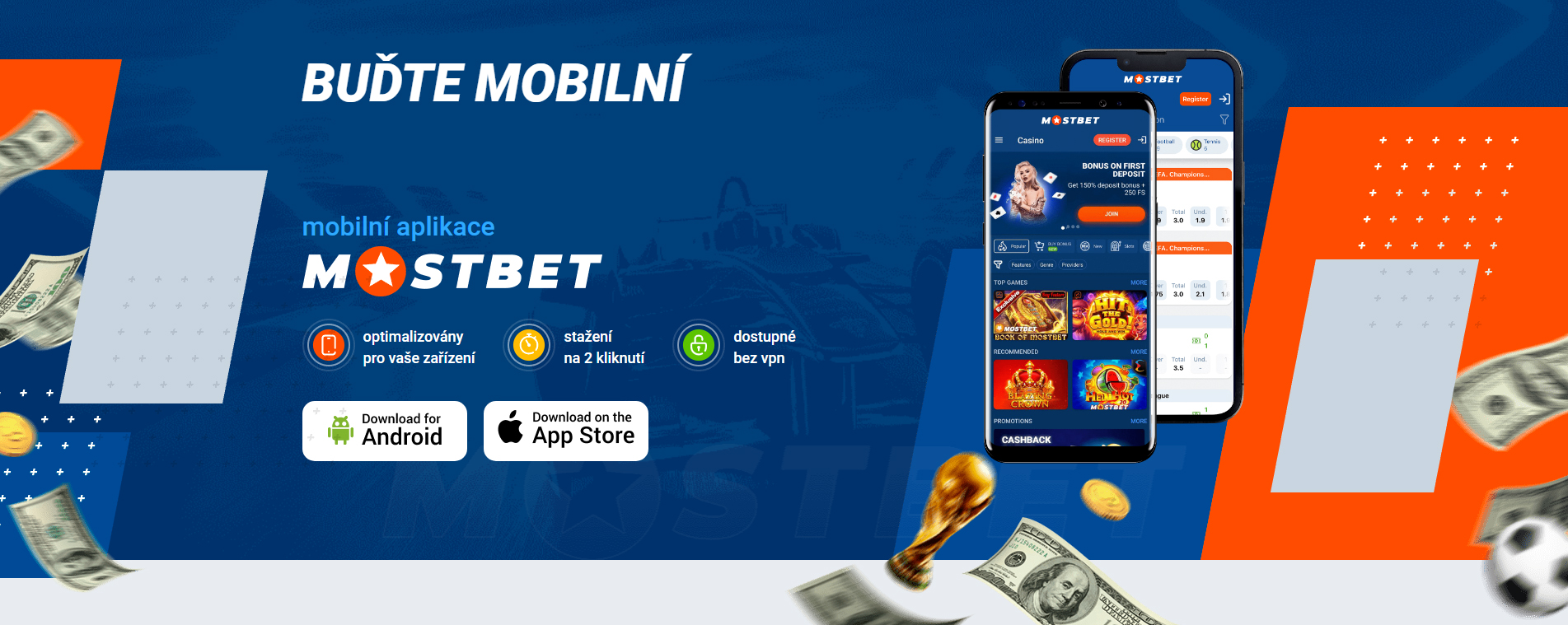 Mobilní aplikace Mostbet