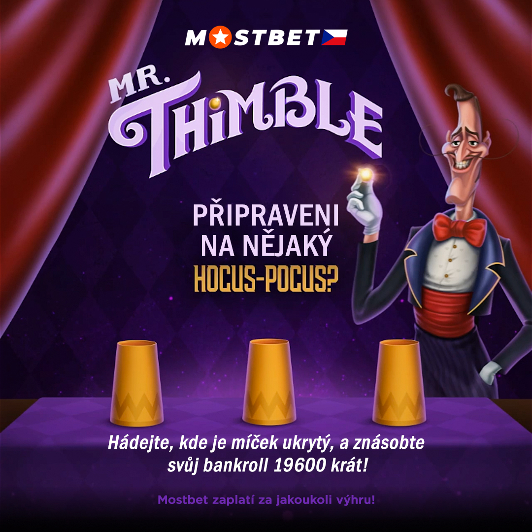 Mr. Thimble v Mostbet Casino CZ